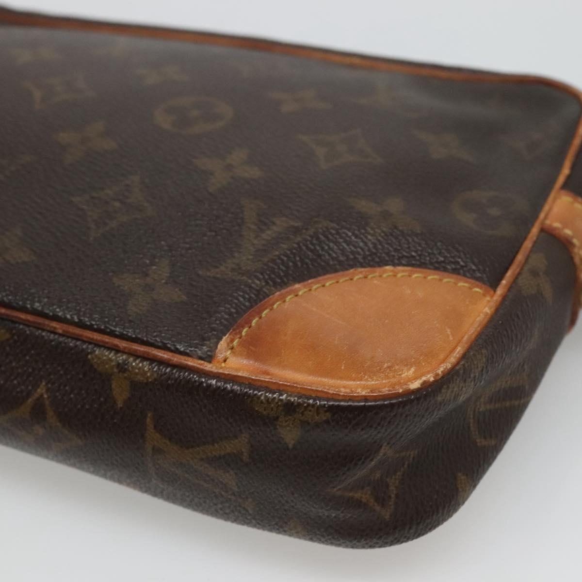 LOUIS VUITTON Monogram Marly Dragonne GM Clutch Bag M51825 LV Auth hk2543