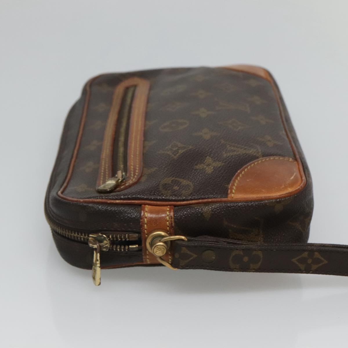 LOUIS VUITTON Monogram Marly Dragonne GM Clutch Bag M51825 LV Auth hk2543
