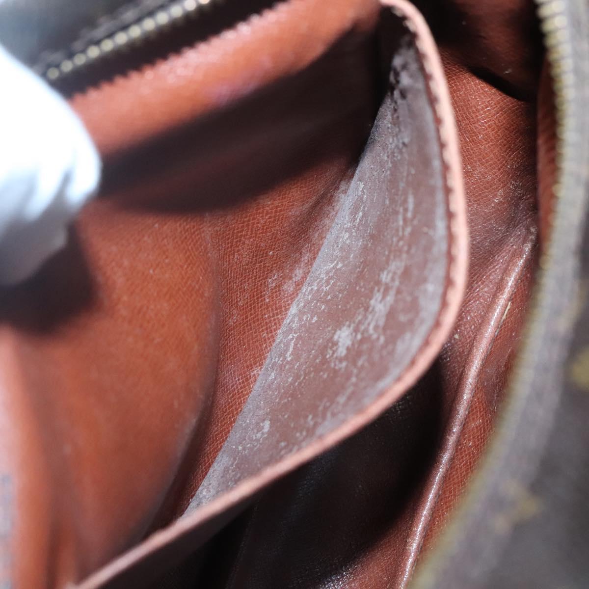 LOUIS VUITTON Monogram Compiegne 28 Clutch Bag M51845 LV Auth hk2544