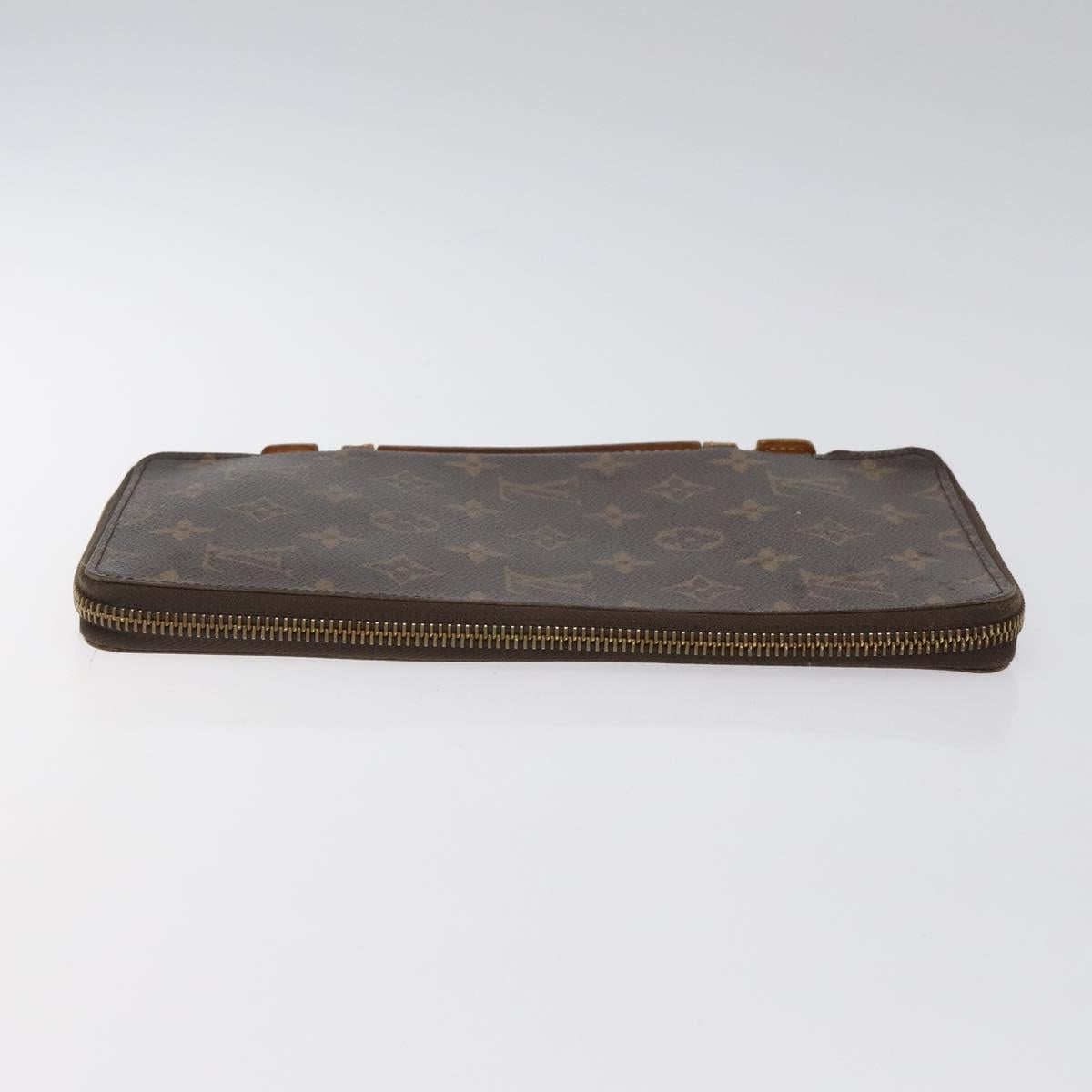 LOUIS VUITTON Monogram Organizer De Voyage Travel Case M60120 LV Auth hk2547