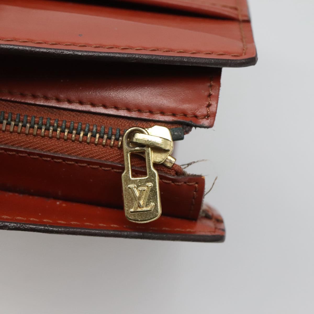 LOUIS VUITTON Epi Riviera Hand Bag Brown M48183 LV Auth hk2549