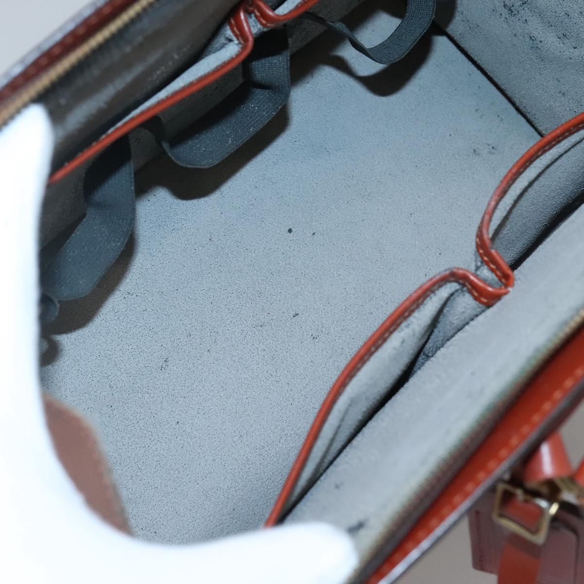 LOUIS VUITTON Epi Riviera Hand Bag Brown M48183 LV Auth hk2549