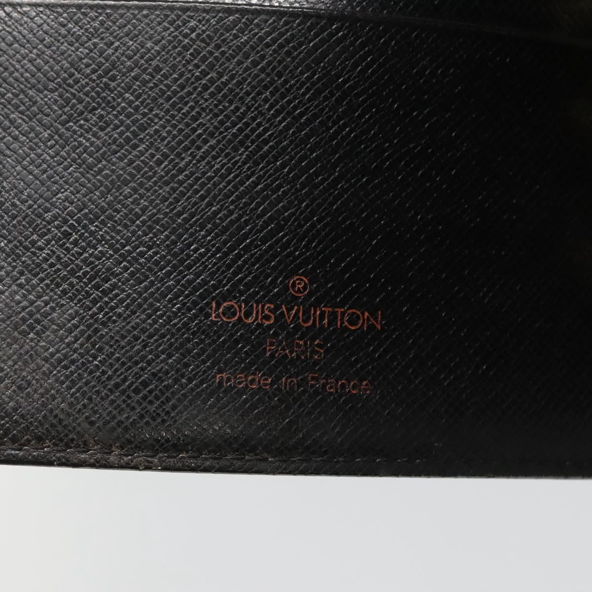 LOUIS VUITTON Epi Agenda MM Day Planner Cover Red R20047 LV Auth hk2551