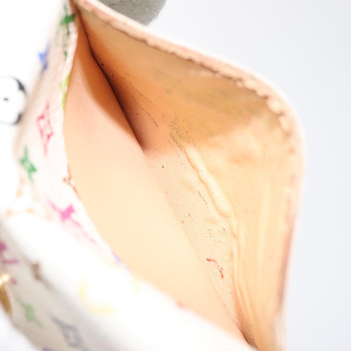 LOUIS VUITTON Monogram Multicolor Anvelop Cult De Vuitto M66557 LV Auth hk2553