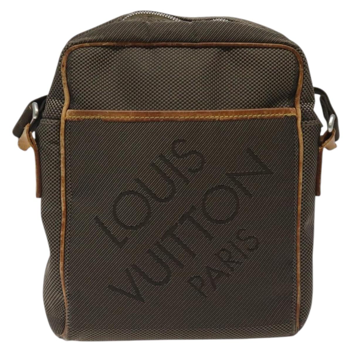 LOUIS VUITTON Damier Geant Sitadan NM Bag Brown Tail M93224 LV Auth hk2564