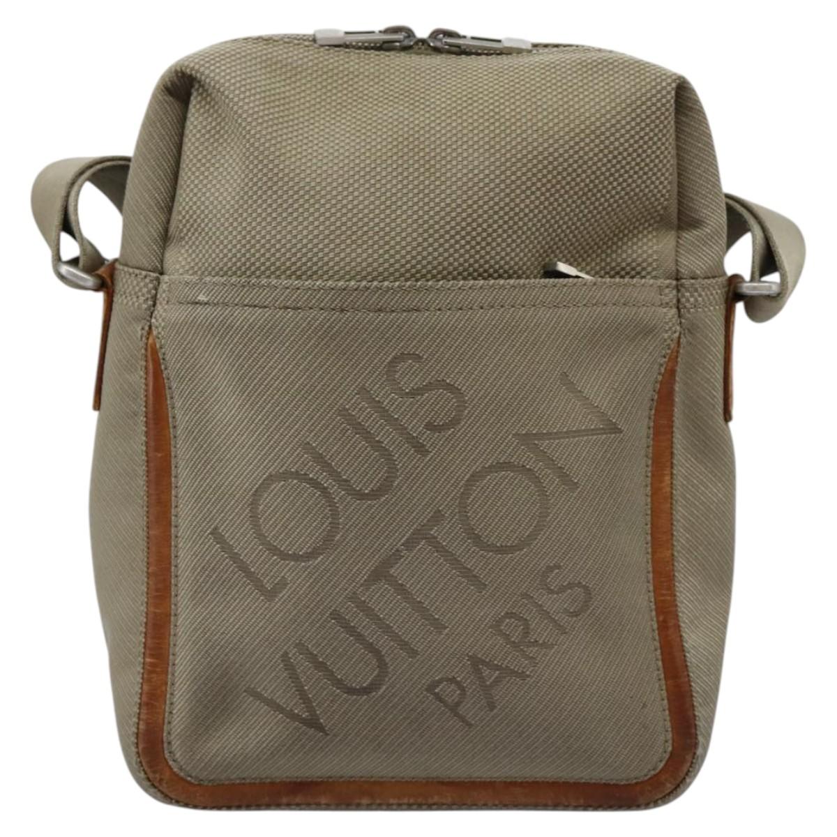 LOUIS VUITTON Damier Geant Sitadan NM Bag Brown Tail M93224 LV Auth hk2565