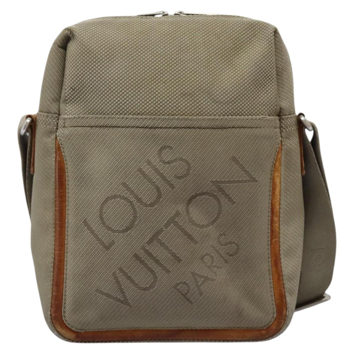 LOUIS VUITTON Damier Geant Sitadan NM Bag Brown Tail M93224 LV Auth hk2565