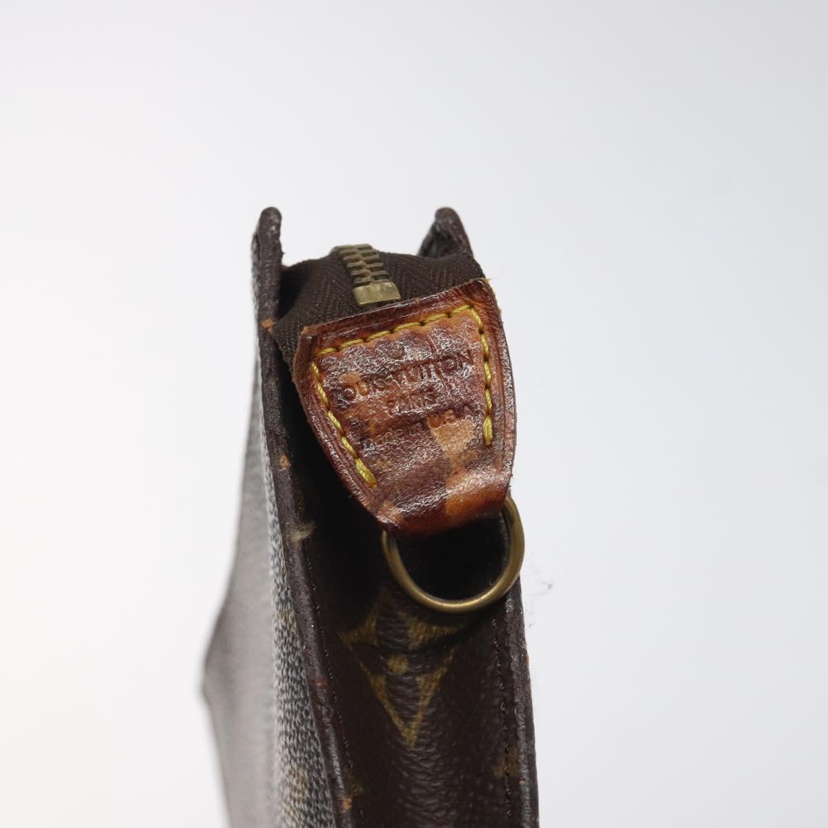 LOUIS VUITTON Monogram Bucket PM Accessory Pouch LV Auth hk2572