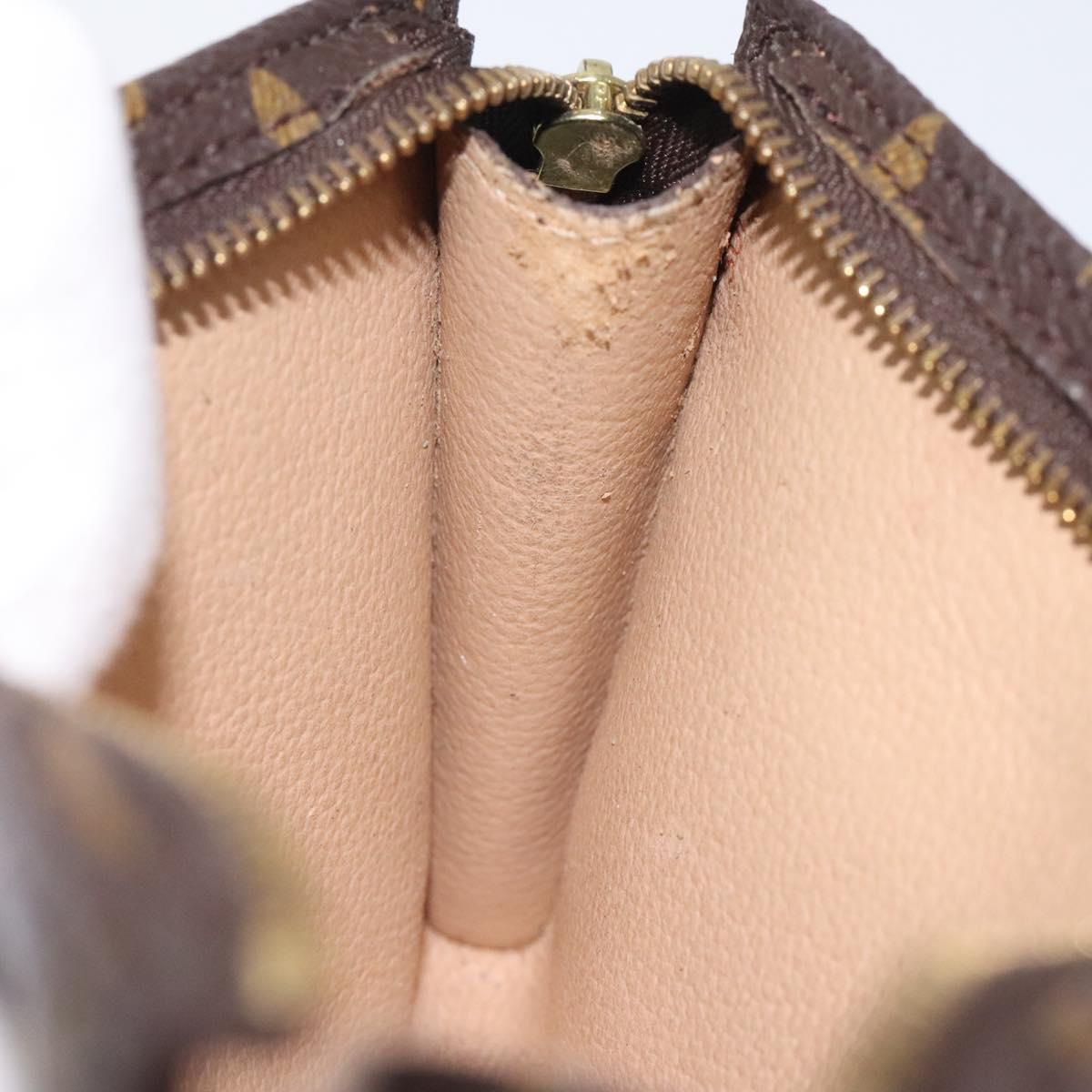 LOUIS VUITTON Monogram Bucket PM Accessory Pouch LV Auth hk2572