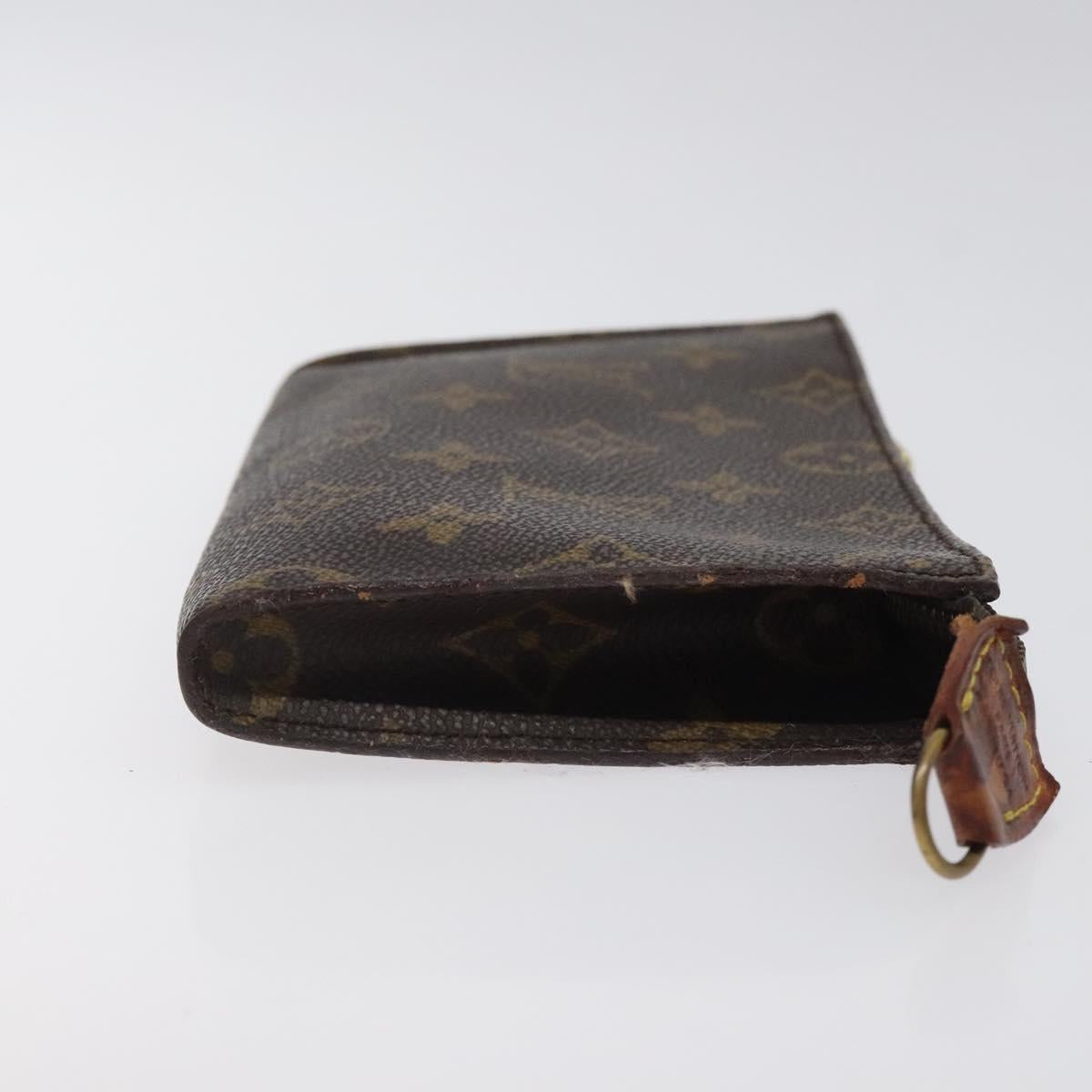 LOUIS VUITTON Monogram Bucket PM Accessory Pouch LV Auth hk2572