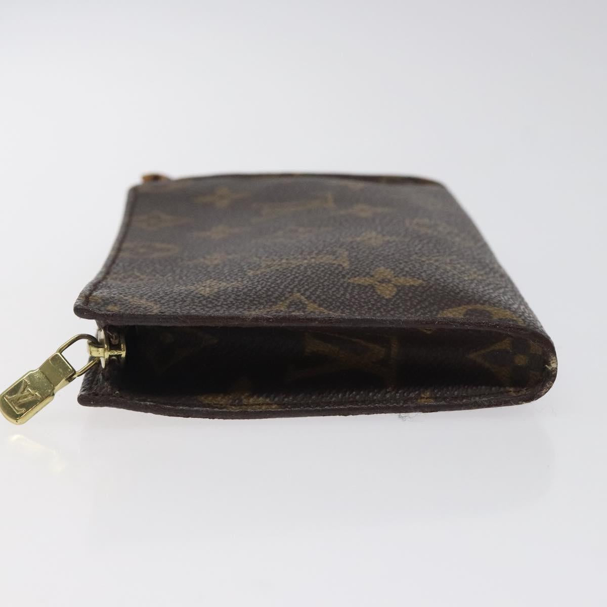 LOUIS VUITTON Monogram Bucket PM Accessory Pouch LV Auth hk2572