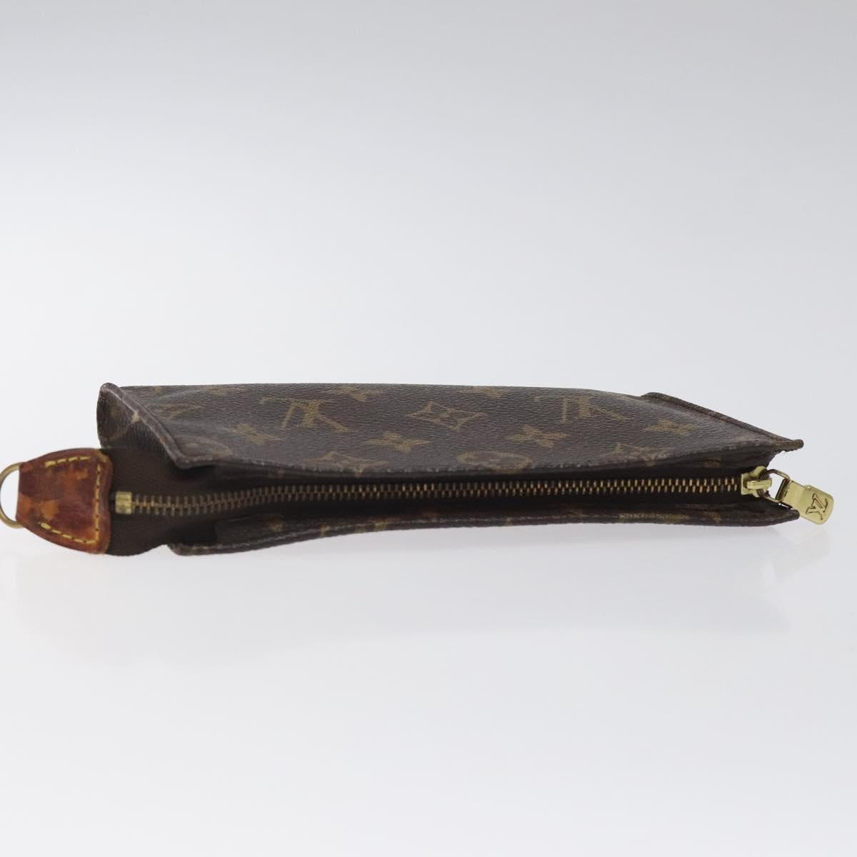 LOUIS VUITTON Monogram Bucket PM Accessory Pouch LV Auth hk2572