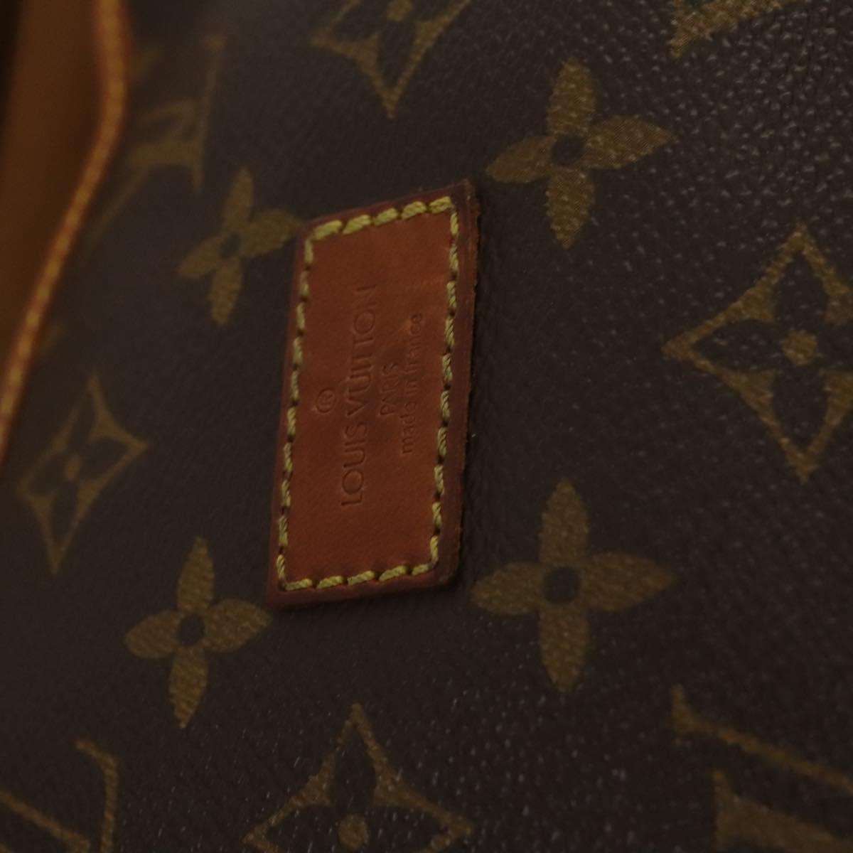 LOUIS VUITTON Monogram Saumur 30 Shoulder Bag M42256 LV Auth hk2574