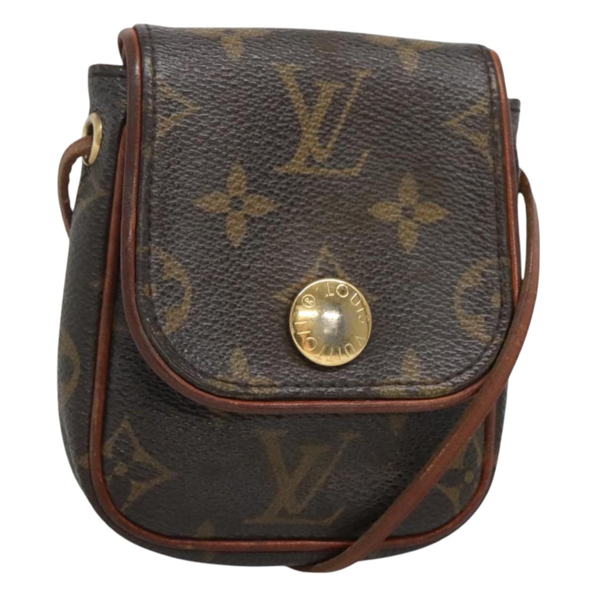 LOUIS VUITTON Monogram Pochette Cancun Shoulder Bag M60018 LV Auth hk2649