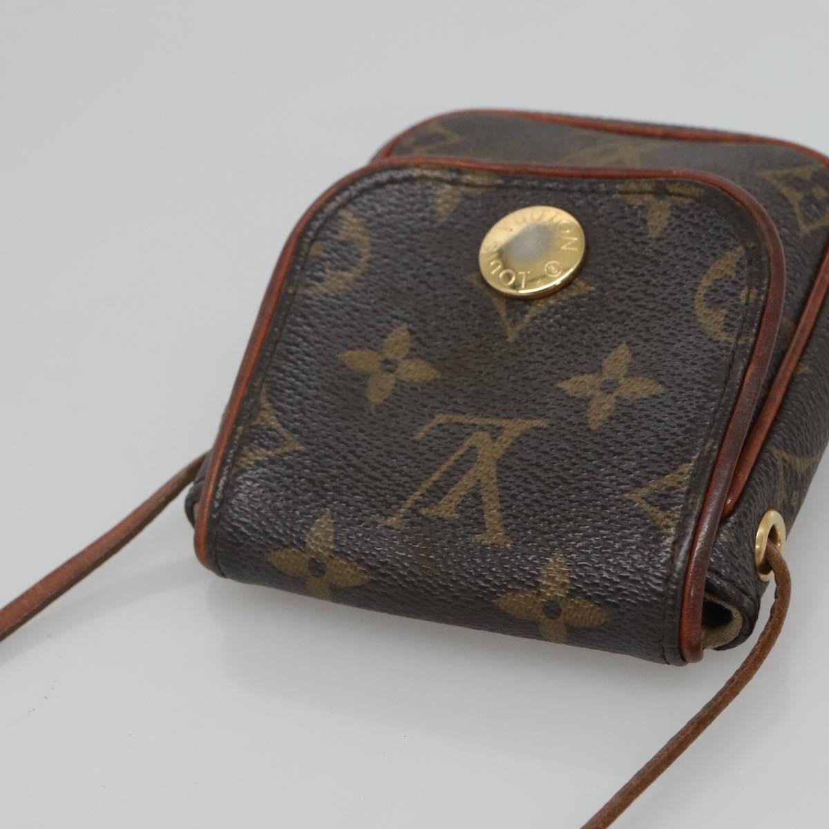 LOUIS VUITTON Monogram Pochette Cancun Shoulder Bag M60018 LV Auth hk2649