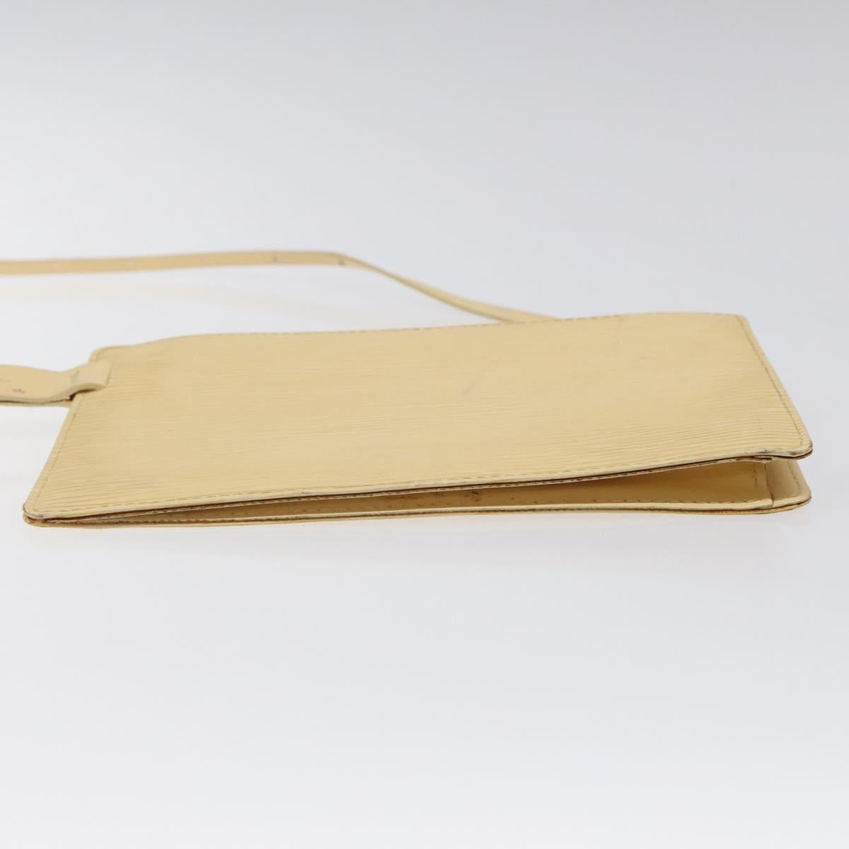 LOUIS VUITTON Epi Rochelle Waist bag Cream M5292A LV Auth hk2670