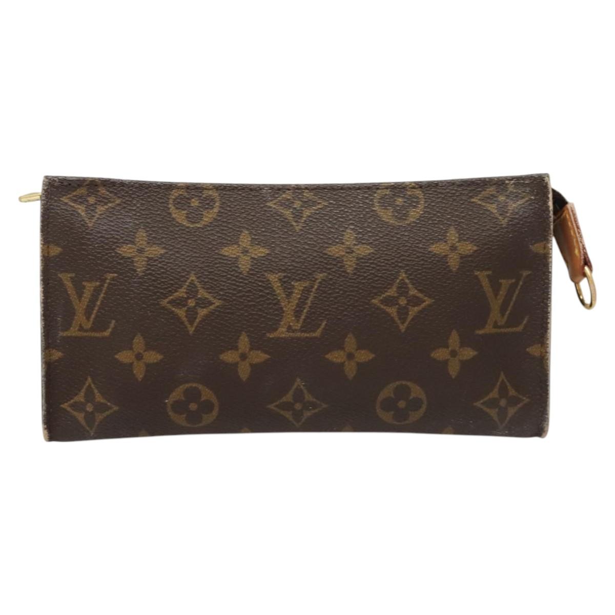 LOUIS VUITTON Monogram Bucket GM Pouch Accessory Pouch LV Auth hk2699