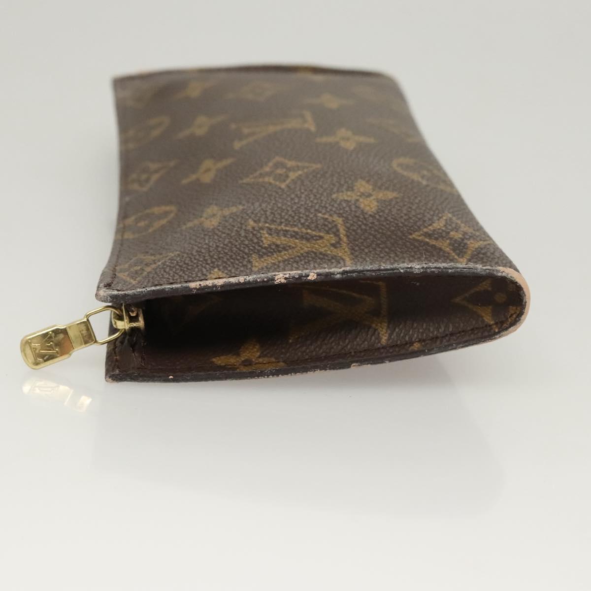 LOUIS VUITTON Monogram Bucket GM Pouch Accessory Pouch LV Auth hk2699