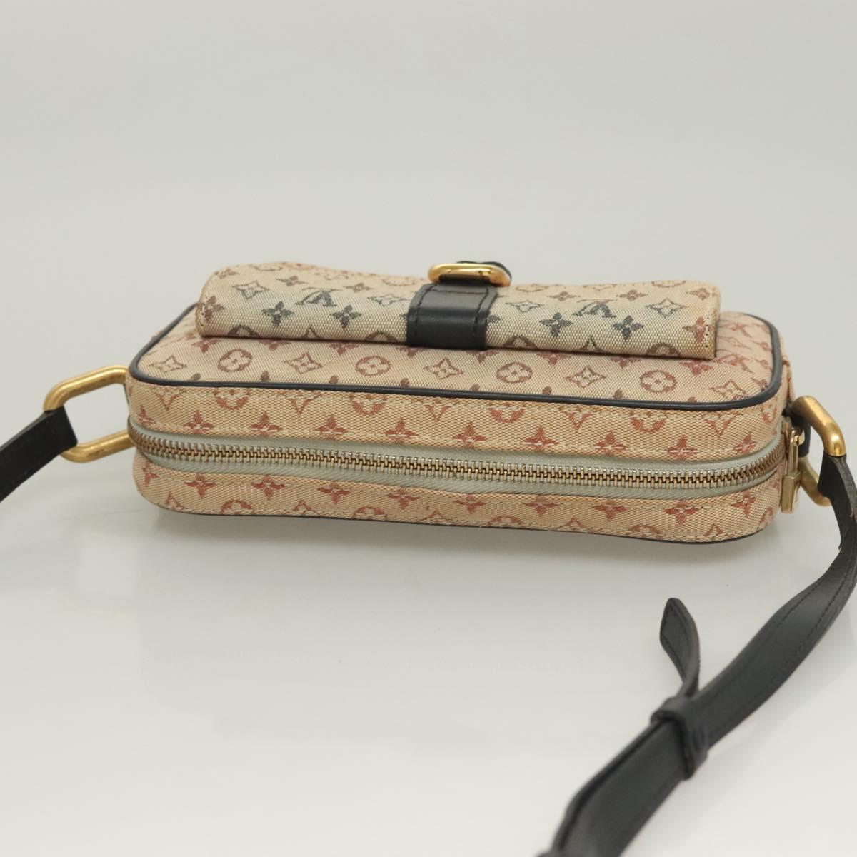 LOUIS VUITTON Monogram Mini Juliet MM Shoulder Bag Blue M92004 LV Auth hk2718