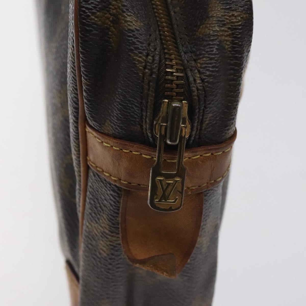 LOUIS VUITTON Monogram Compiegne 28 Clutch Bag M51845 LV Auth hk2734