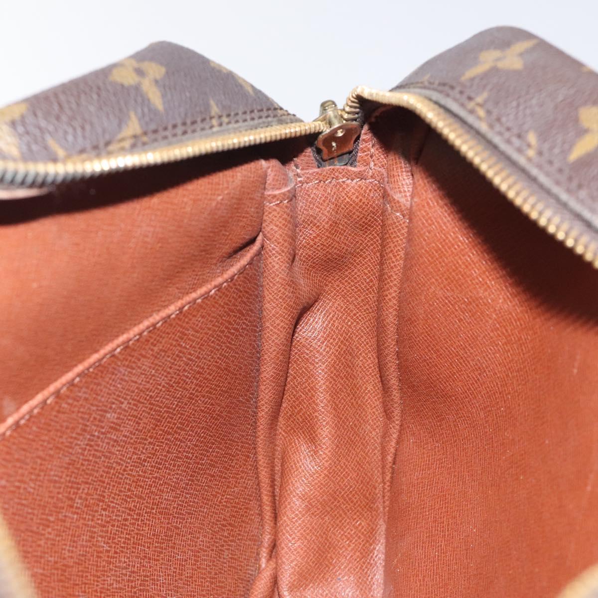 LOUIS VUITTON Monogram Compiegne 28 Clutch Bag M51845 LV Auth hk2734