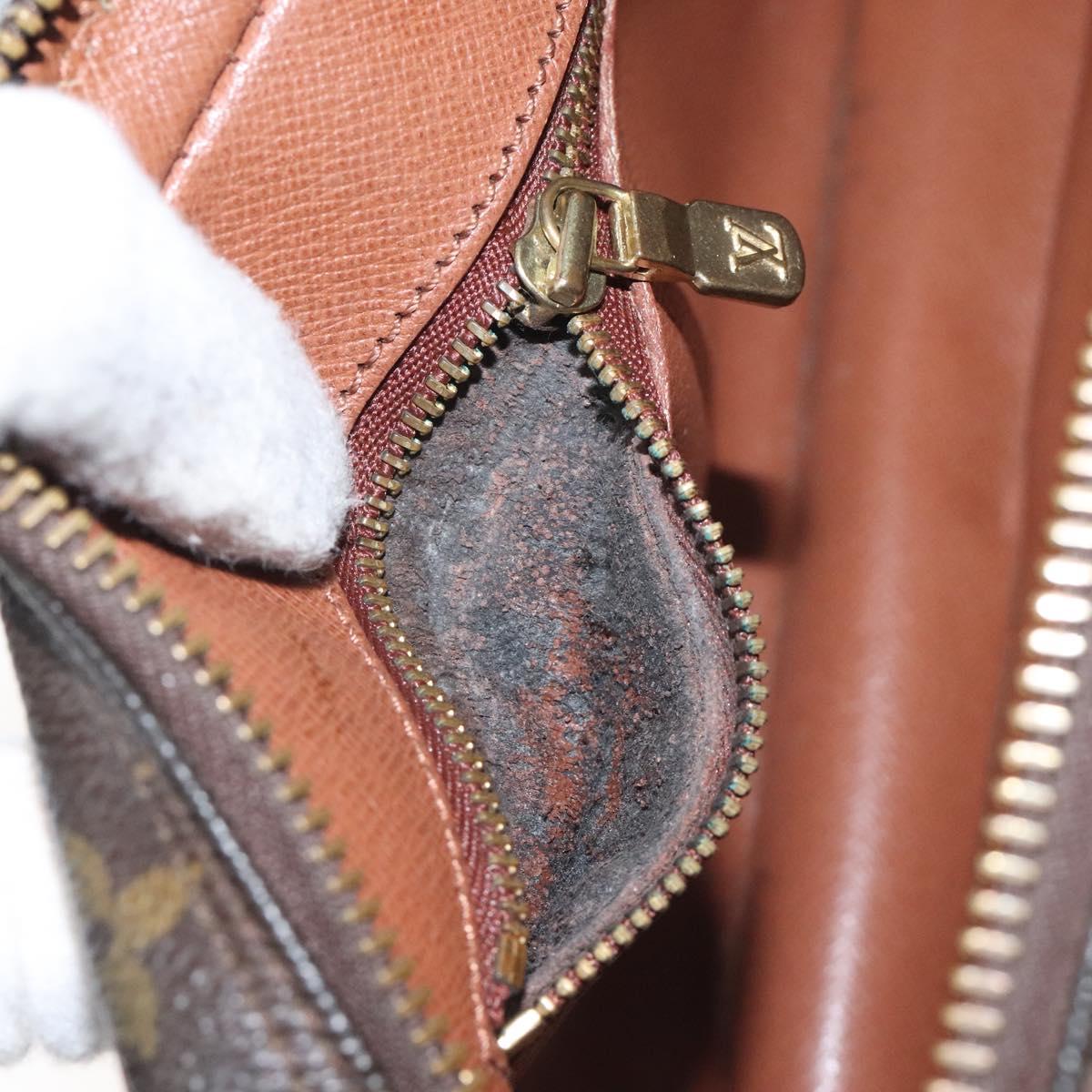 LOUIS VUITTON Monogram Marly Dragonne GM Clutch Bag M51825 LV Auth hk2741
