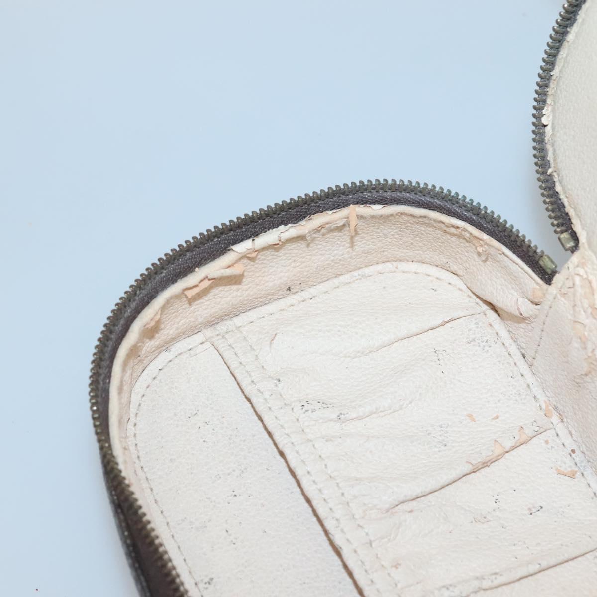 LOUIS VUITTON Monogram Trousse Brush GM Cosmetic Pouch M47505 LV Auth hk2748