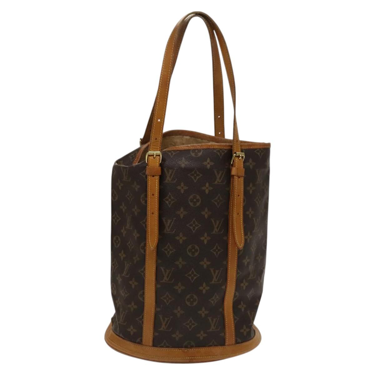 LOUIS VUITTON Monogram Bucket GM Shoulder Bag M42236 LV Auth hk2761