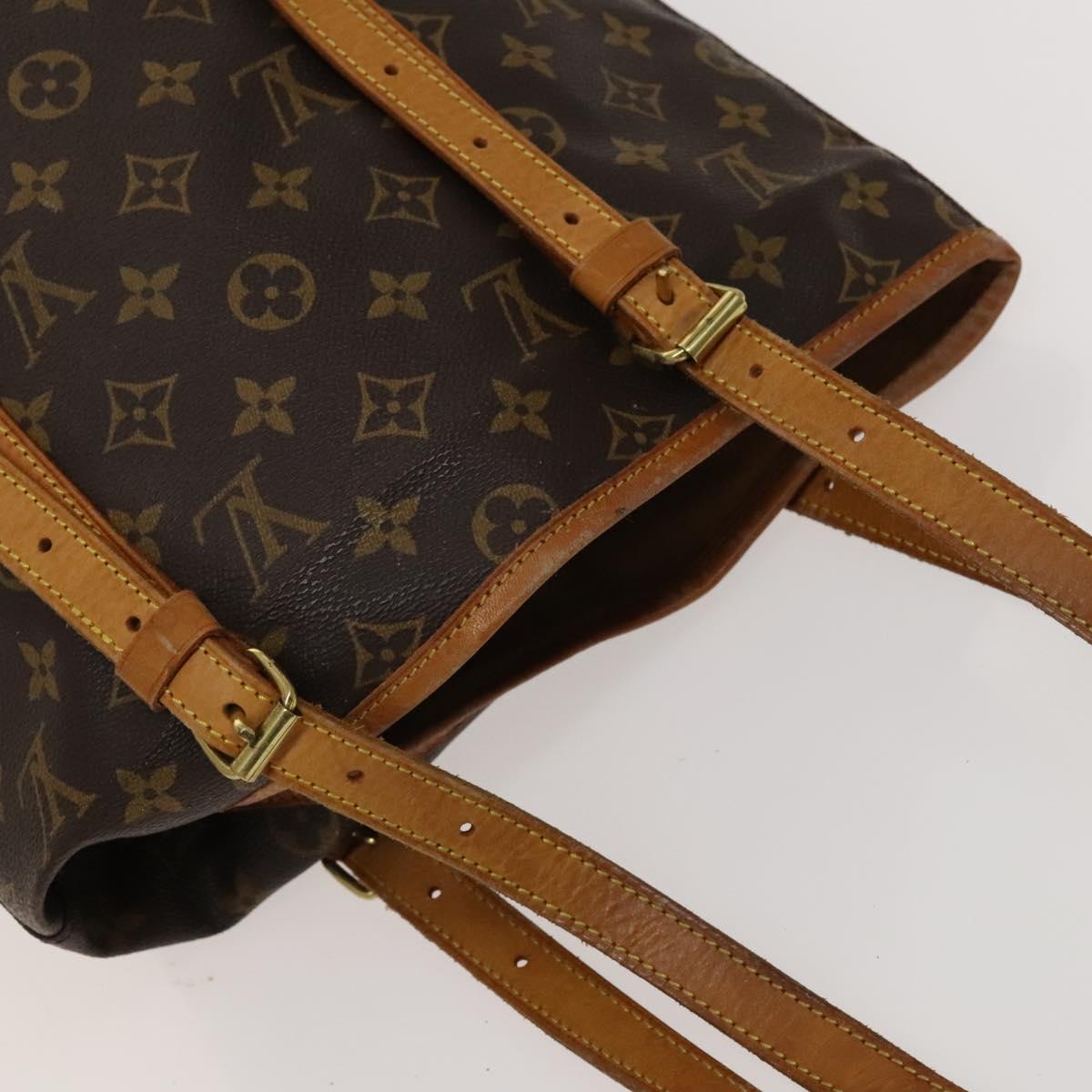 LOUIS VUITTON Monogram Bucket GM Shoulder Bag M42236 LV Auth hk2761