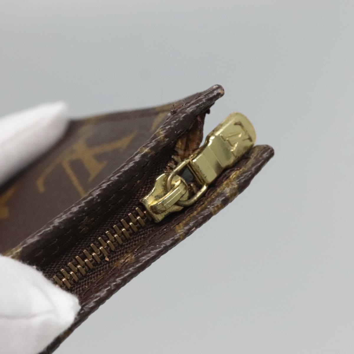 LOUIS VUITTON Monogram Bucket GM Accessory Pouch LV Auth hk2762