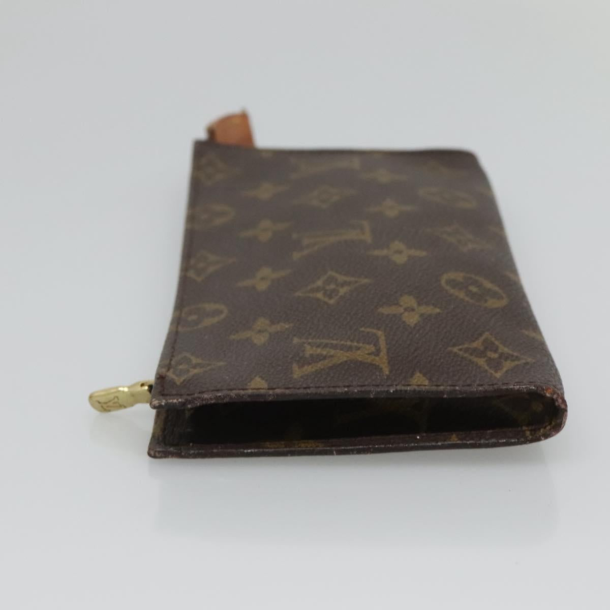 LOUIS VUITTON Monogram Bucket GM Accessory Pouch LV Auth hk2762