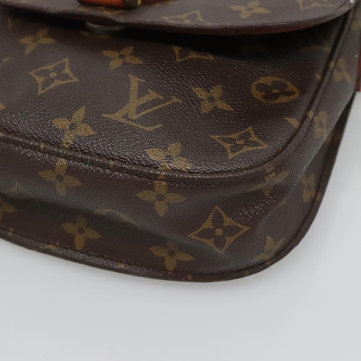 LOUIS VUITTON Monogram Saint Cloud MM Shoulder Bag M51243 LV Auth hk2767
