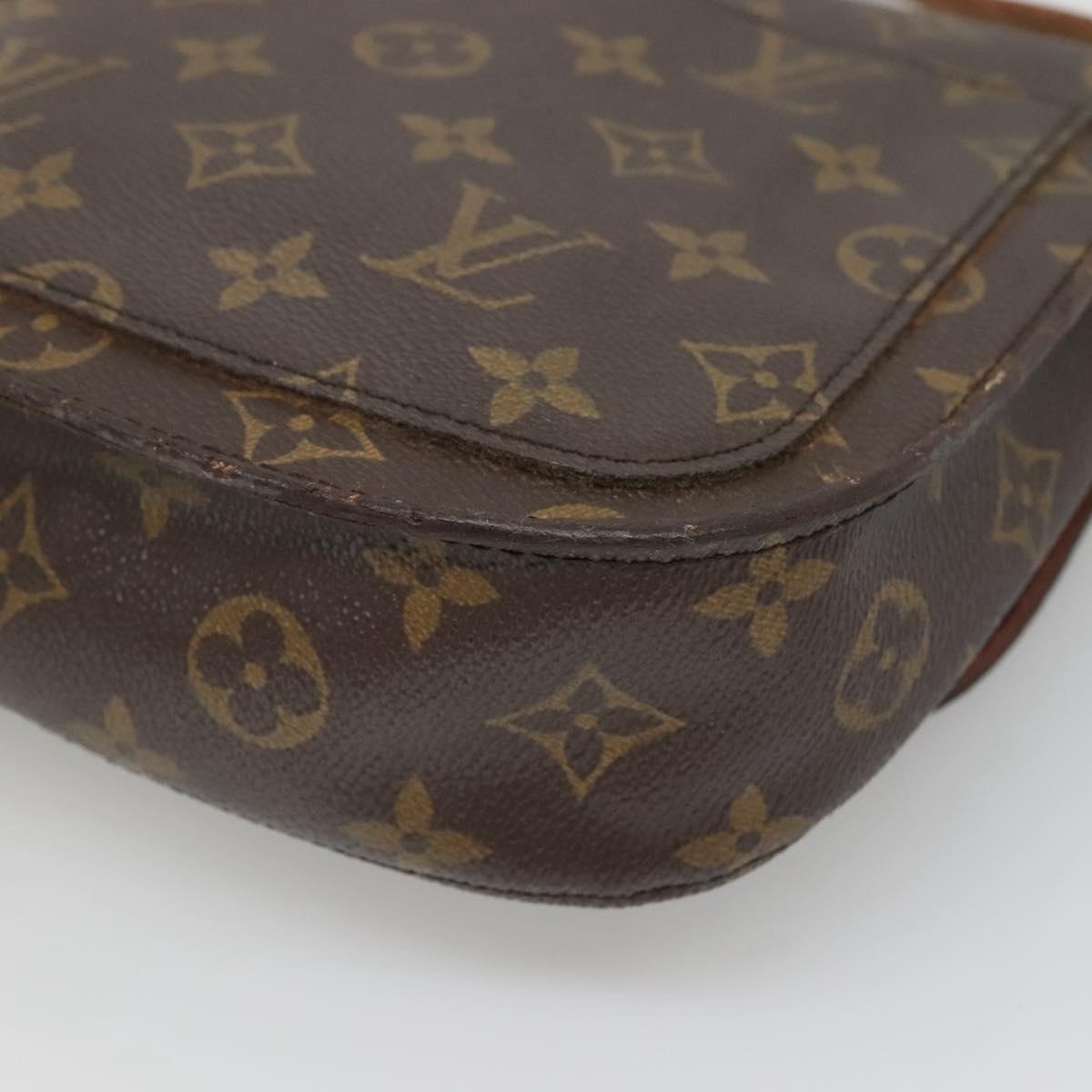 LOUIS VUITTON Monogram Saint Cloud MM Shoulder Bag M51243 LV Auth hk2767