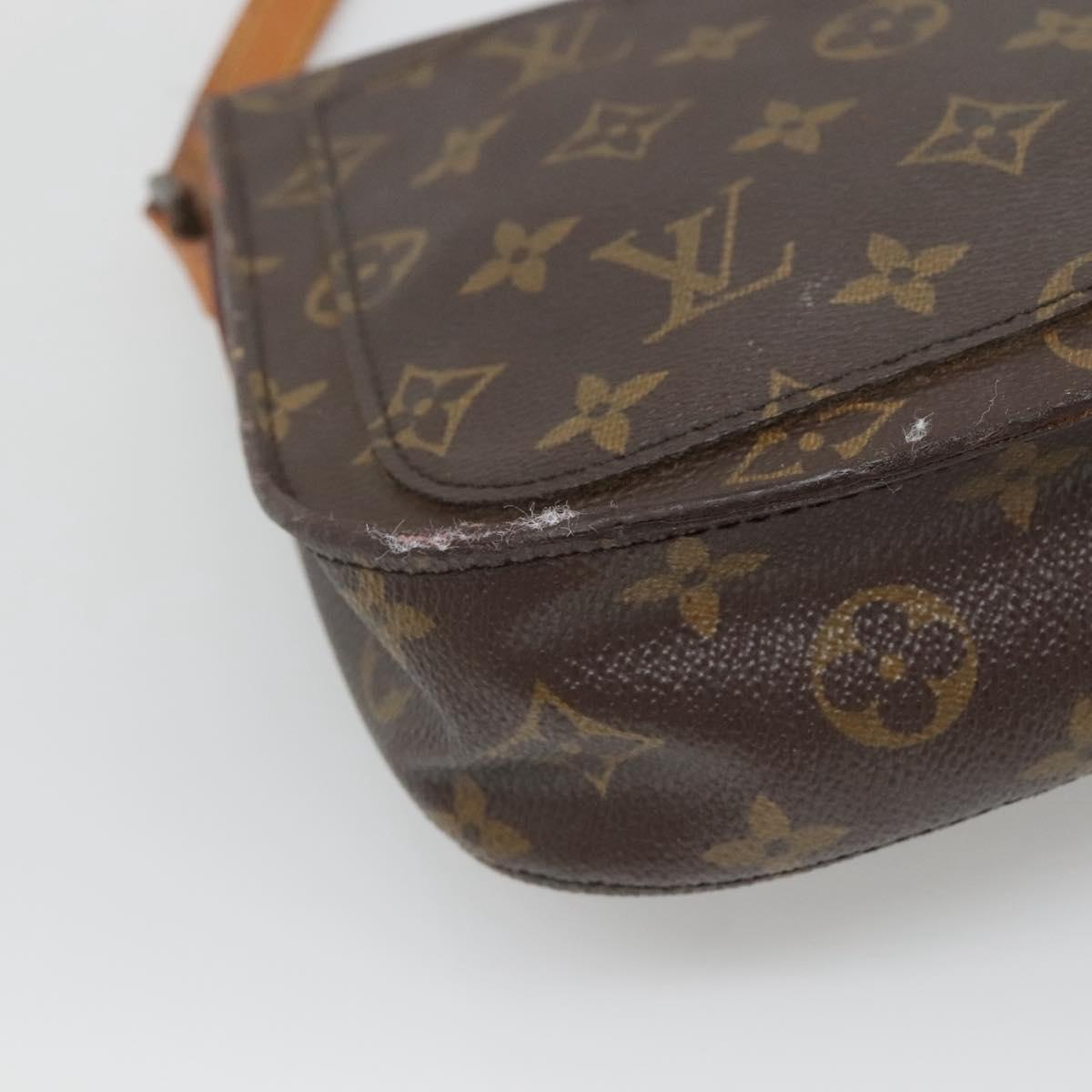 LOUIS VUITTON Monogram Saint Cloud MM Shoulder Bag M51243 LV Auth hk2767