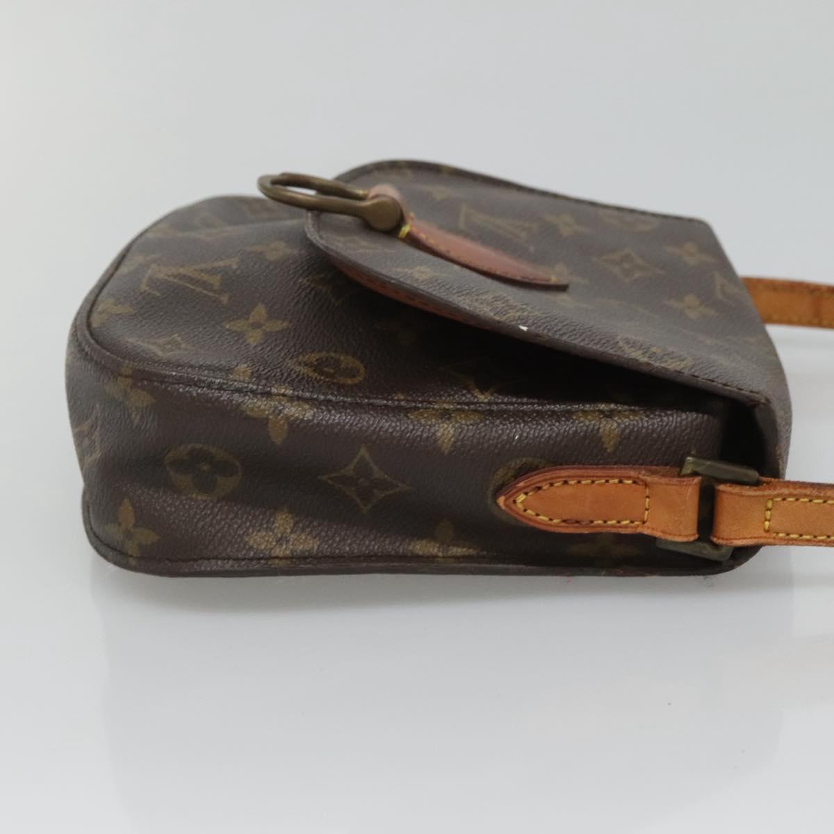 LOUIS VUITTON Monogram Saint Cloud MM Shoulder Bag M51243 LV Auth hk2767