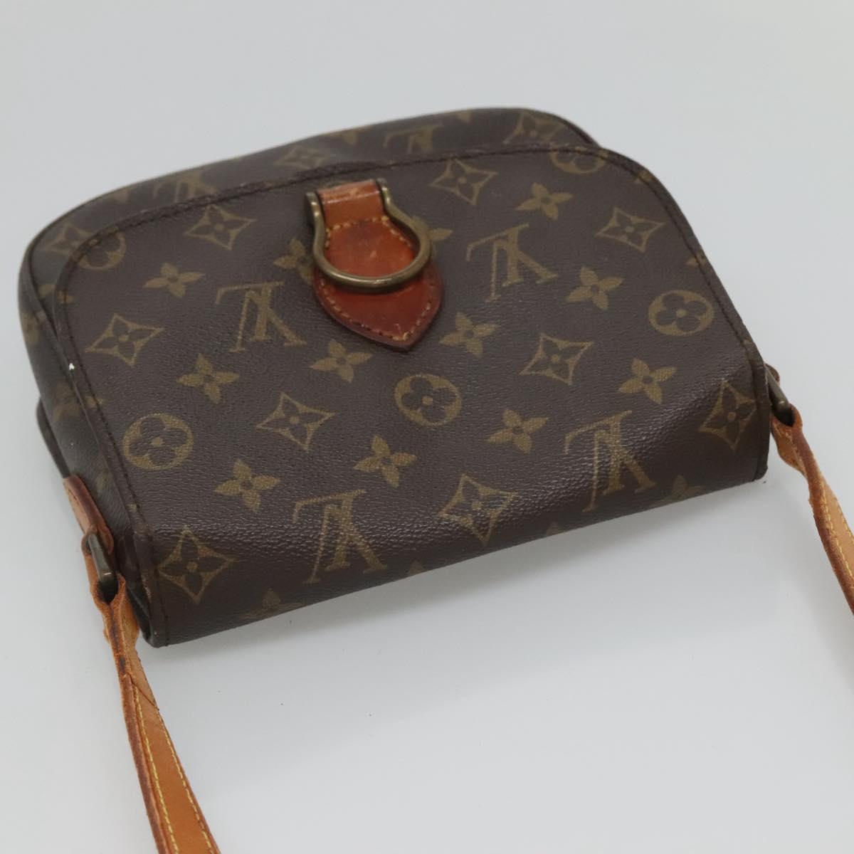 LOUIS VUITTON Monogram Saint Cloud MM Shoulder Bag M51243 LV Auth hk2767