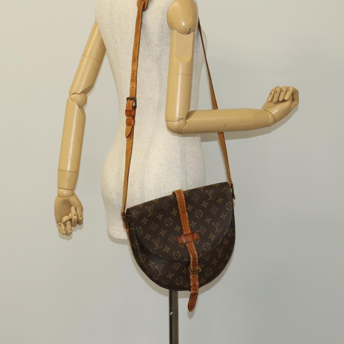 LOUIS VUITTON Monogram Chantilly GM Shoulder Bag M51232 LV Auth hk2768