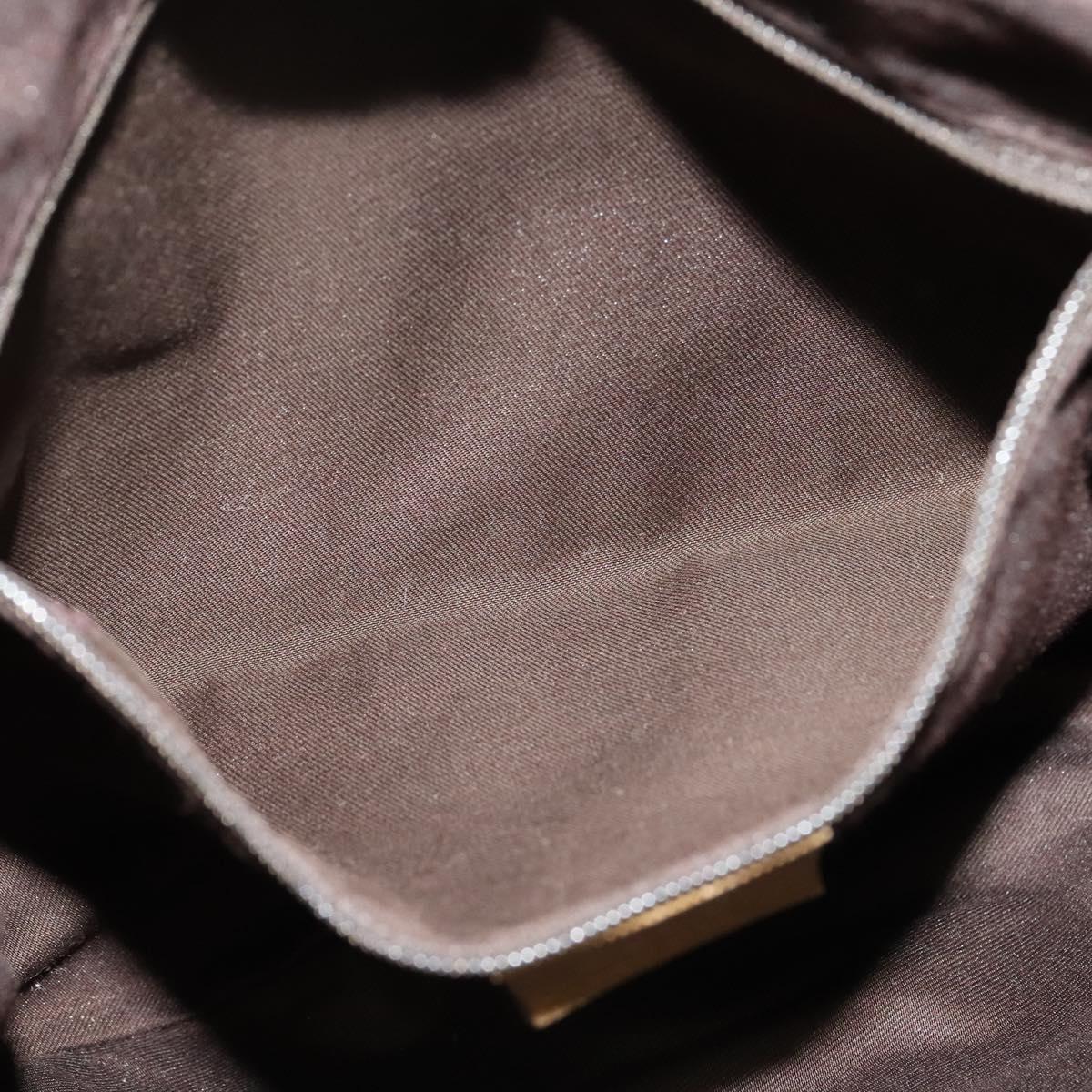 GUCCI GG Crystal Shoulder Bag Gold 203257 Auth hk2846