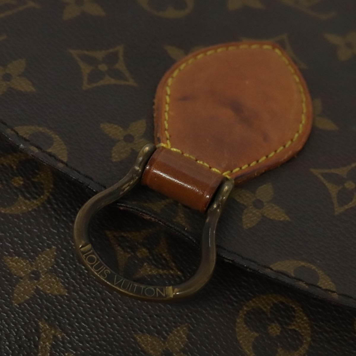 LOUIS VUITTON Monogram Saint Cloud GM Shoulder Bag M51242 LV Auth hk2869