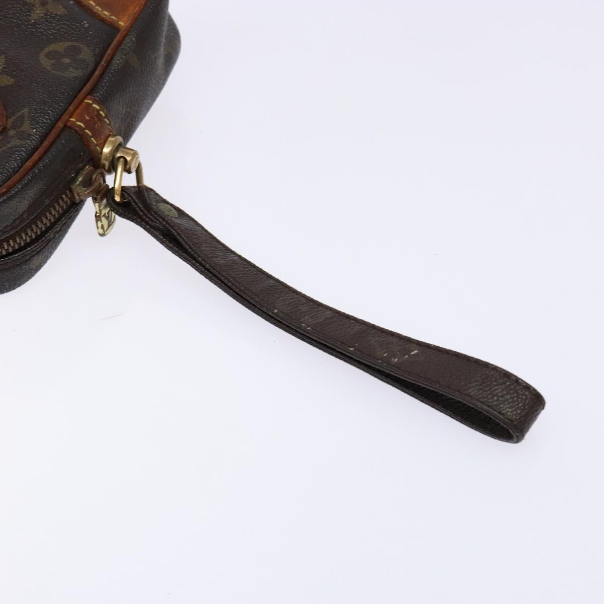 LOUIS VUITTON Monogram Marly Dragonne GM Clutch Bag M51825 LV Auth hk2872