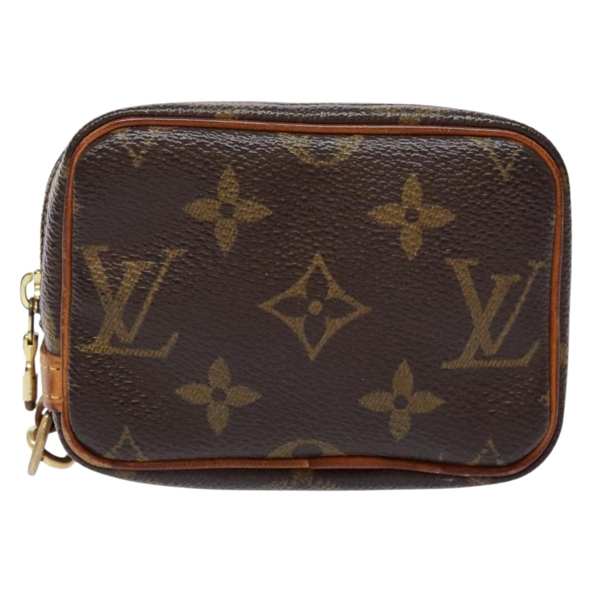 LOUIS VUITTON Monogram Trousse Wapity Pouch M58030 LV Auth hk2878