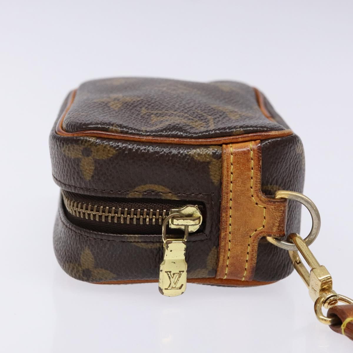 LOUIS VUITTON Monogram Trousse Wapity Pouch M58030 LV Auth hk2878