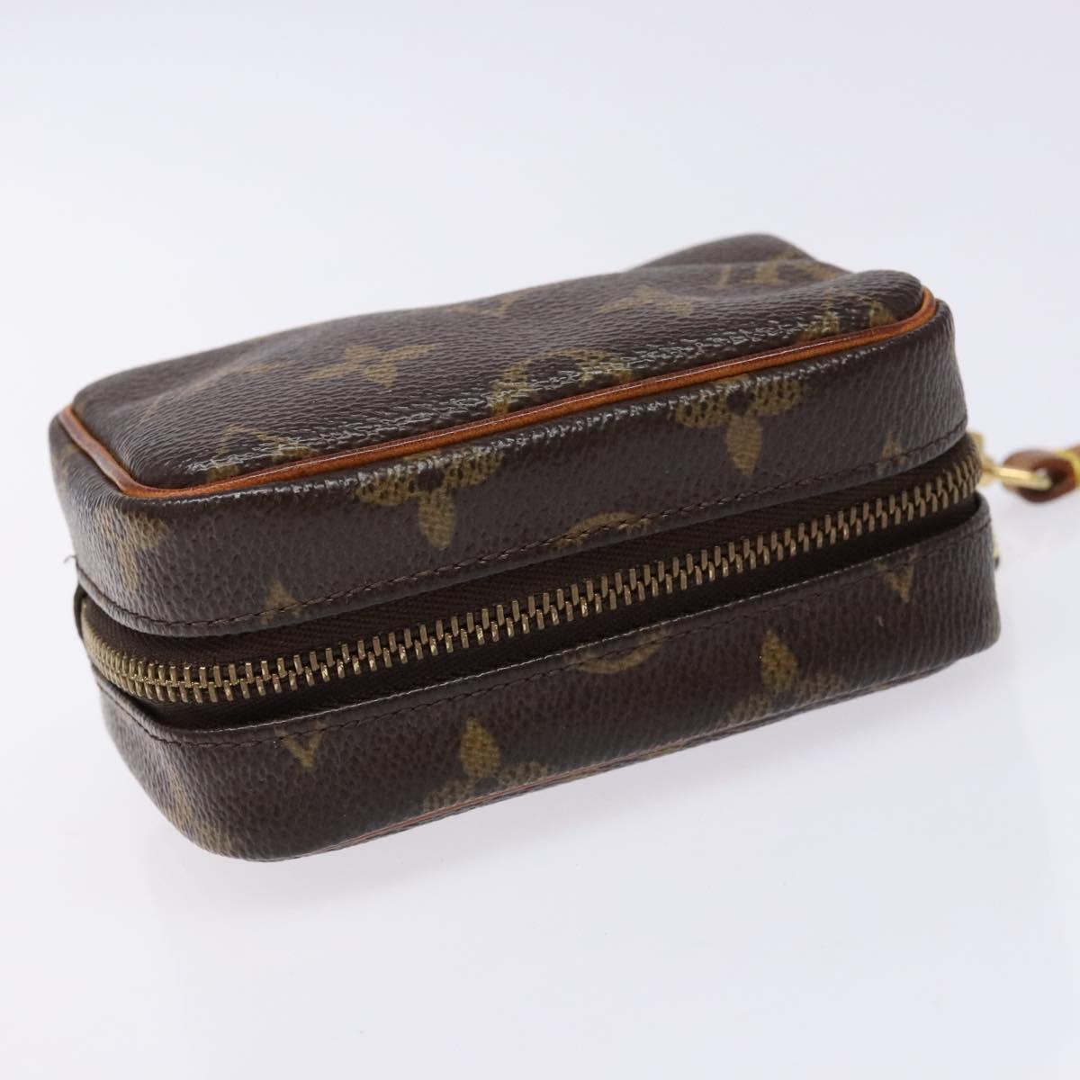 LOUIS VUITTON Monogram Trousse Wapity Pouch M58030 LV Auth hk2878