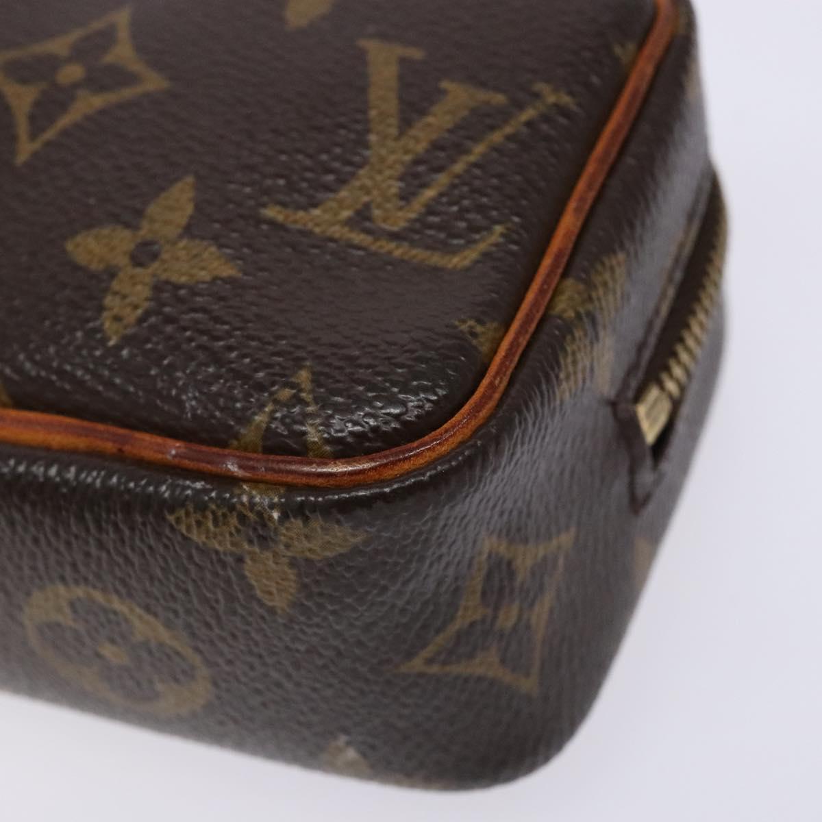LOUIS VUITTON Monogram Trousse Wapity Pouch M58030 LV Auth hk2878
