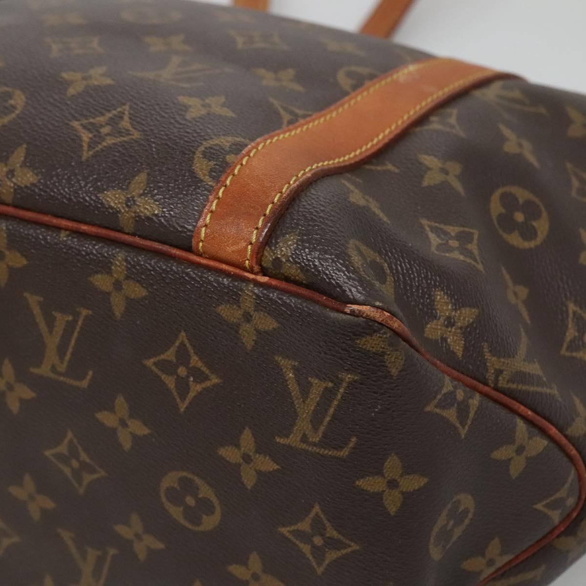 LOUIS VUITTON Monogram Sac Shopping Tote Bag M51108 LV Auth hk2885