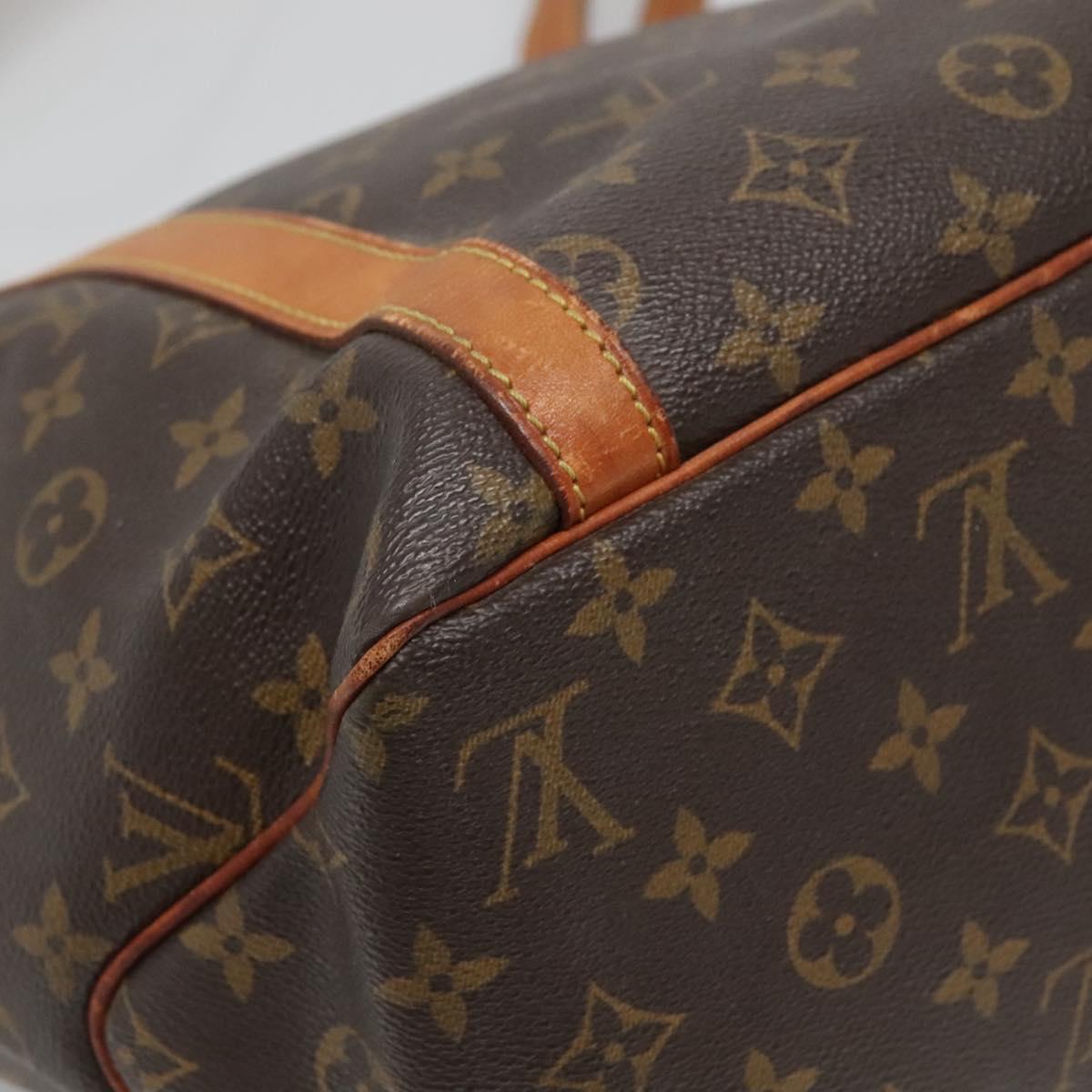 LOUIS VUITTON Monogram Sac Shopping Tote Bag M51108 LV Auth hk2885