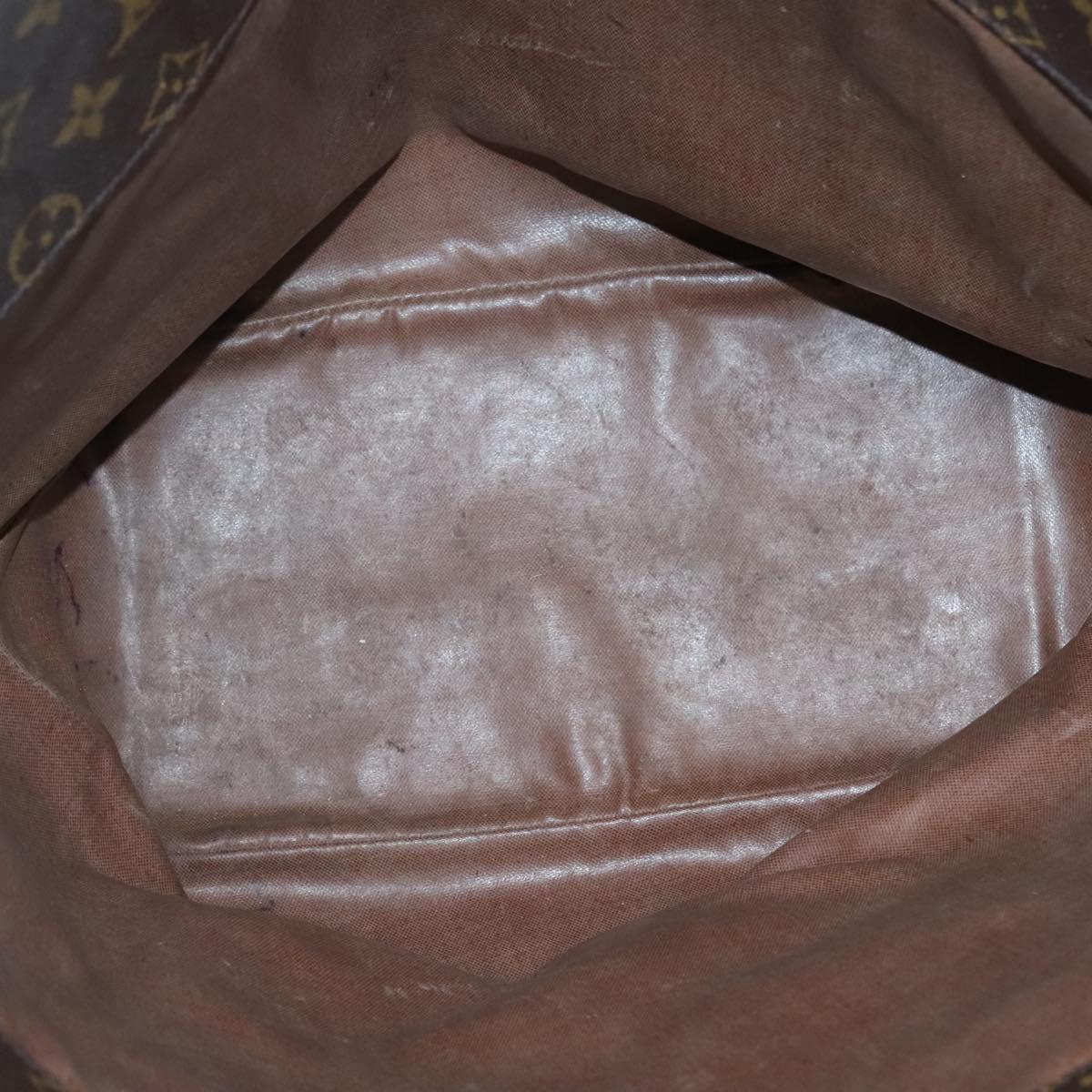 LOUIS VUITTON Monogram Sac Shopping Tote Bag M51108 LV Auth hk2885