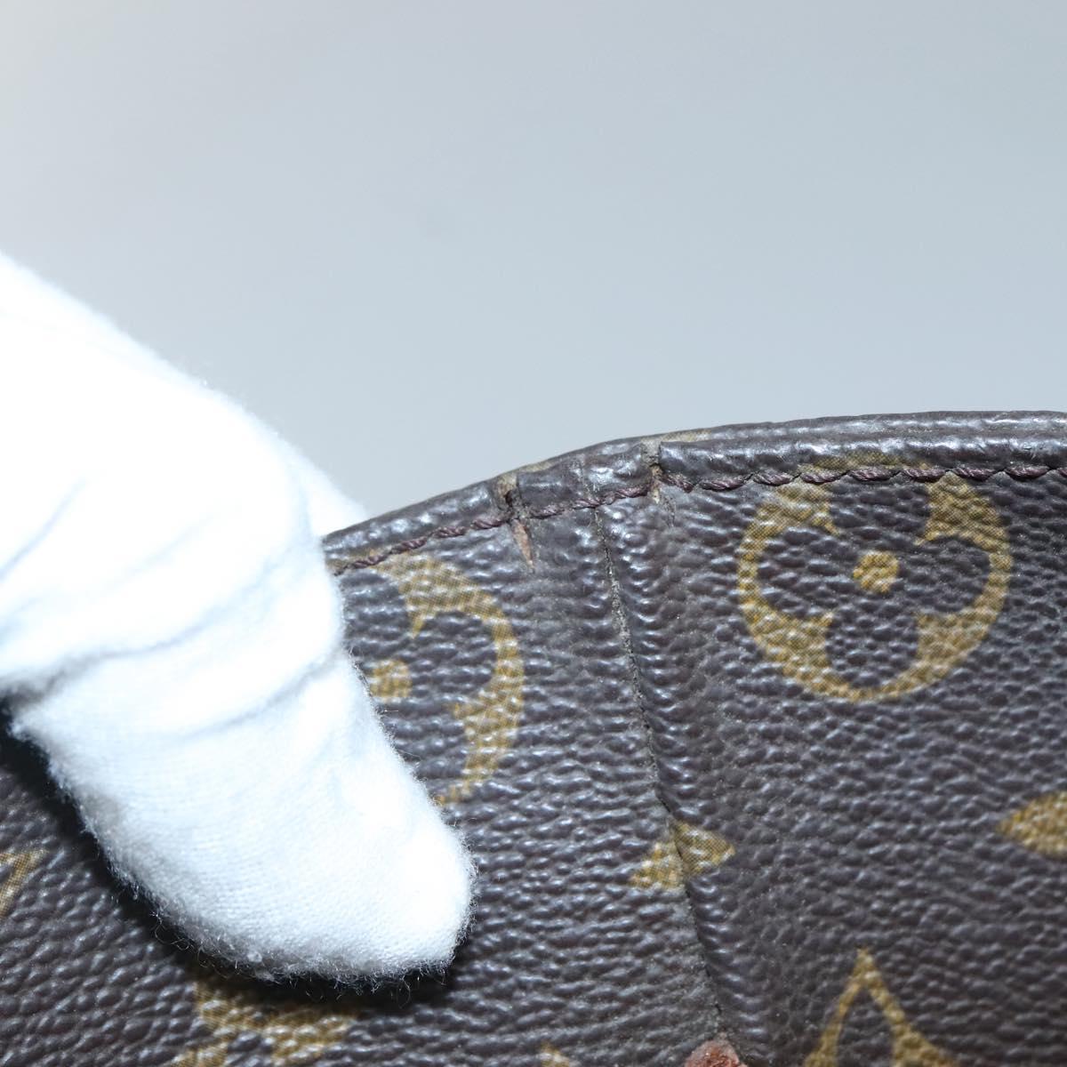 LOUIS VUITTON Monogram Sac Shopping Tote Bag M51108 LV Auth hk2885