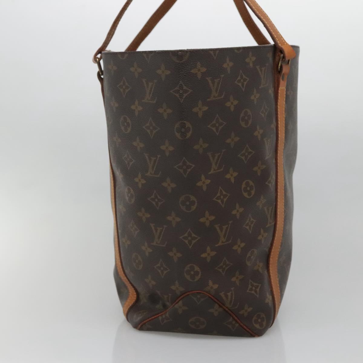 LOUIS VUITTON Monogram Sac Shopping Tote Bag M51108 LV Auth hk2885