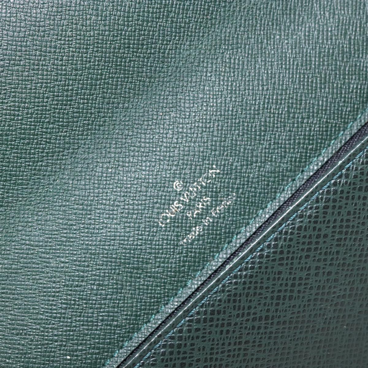 LOUIS VUITTON Taiga Pochette Kourad Clutch Bag Epicea M30194 LV Auth hk2896